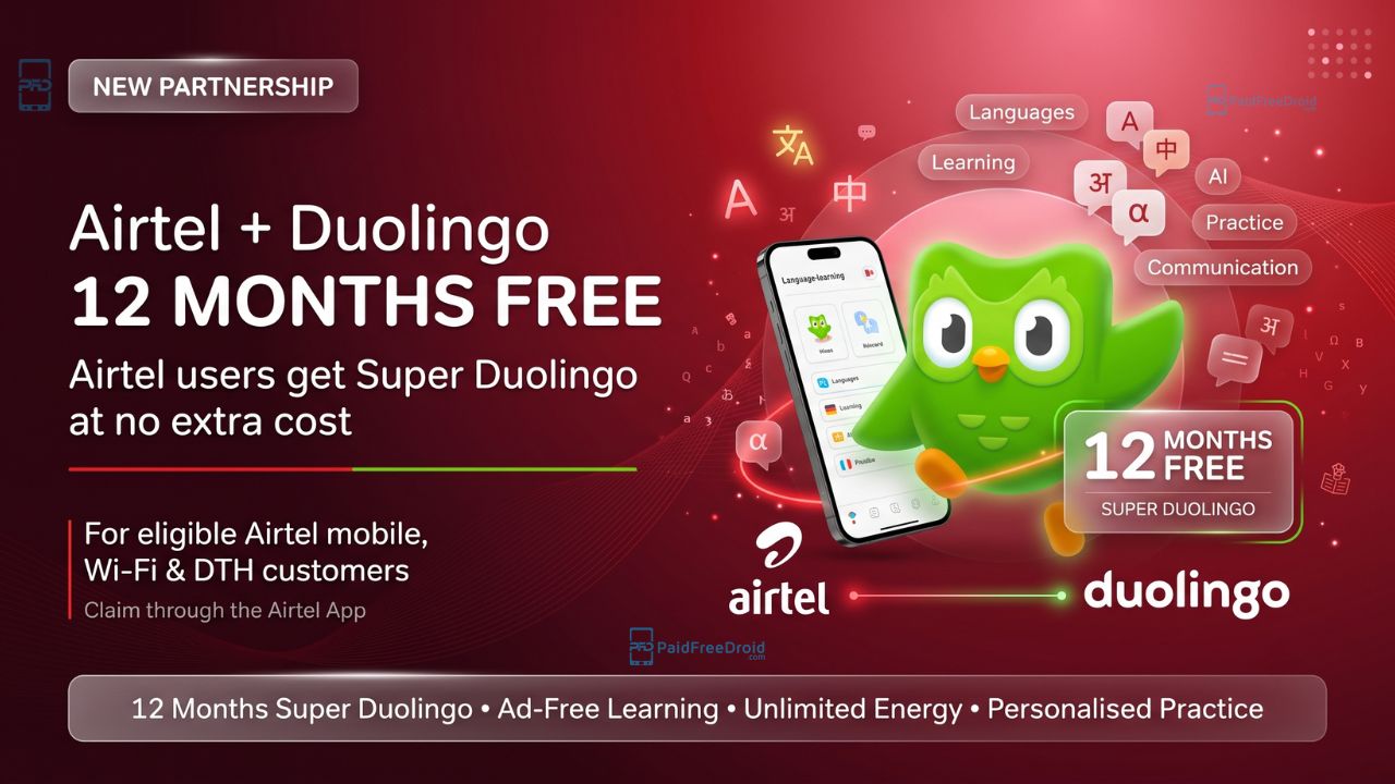Duolingo to Bring 12 Months of Super Subscription to 376 million Airtel Customers